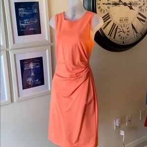 NWT Kenneth Cole Coral Color Dress Sz 8